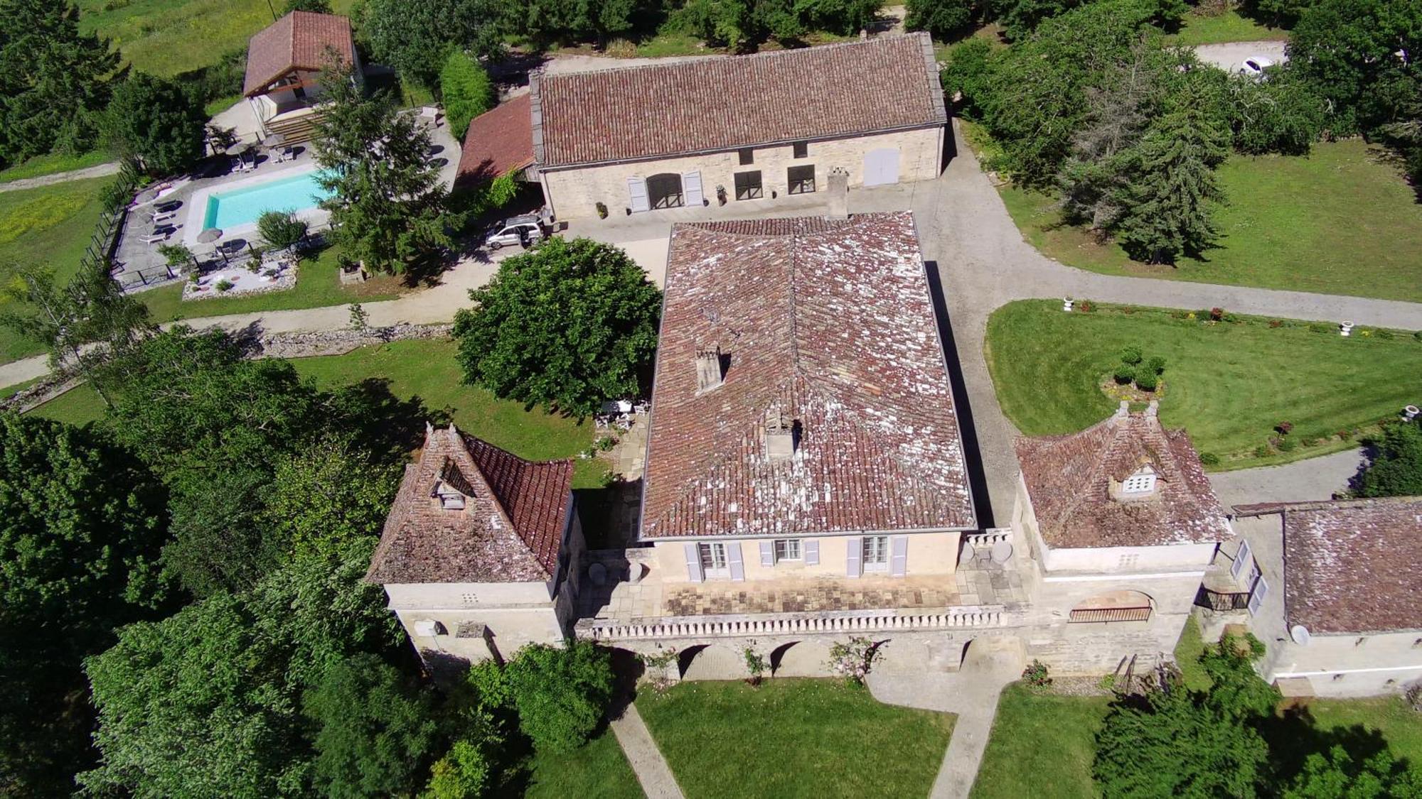 Domaine De Monplaisir Bed and Breakfast Caylus Buitenkant foto
